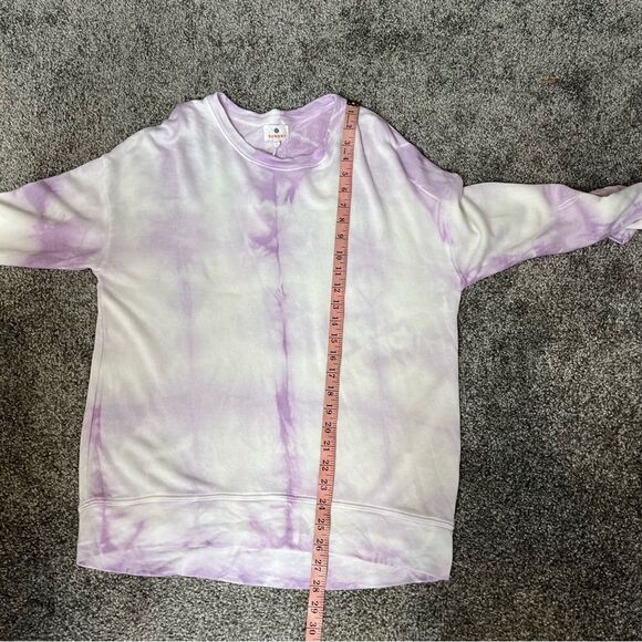 SUNDRY Oversized Tie-Dye Terry Sweatshirt - Picture 14 of 15